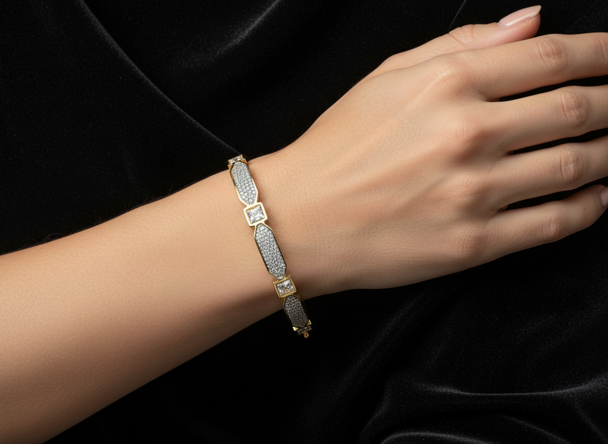 Bangle with Stones
