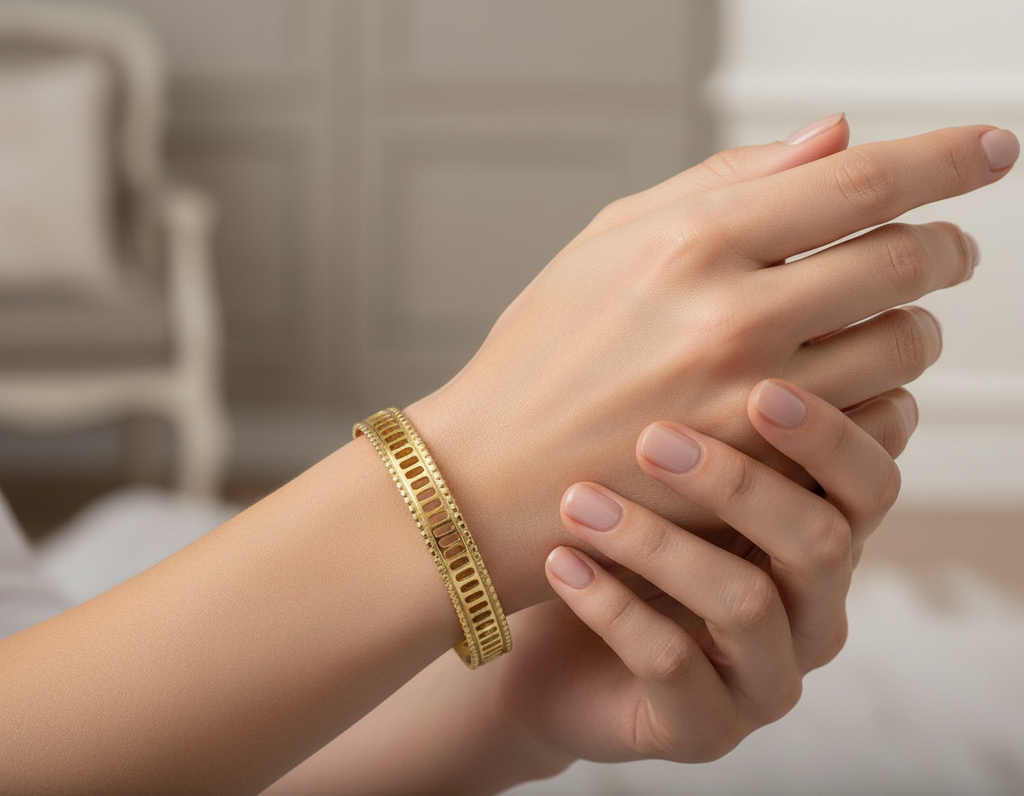 Open Edge Bangle